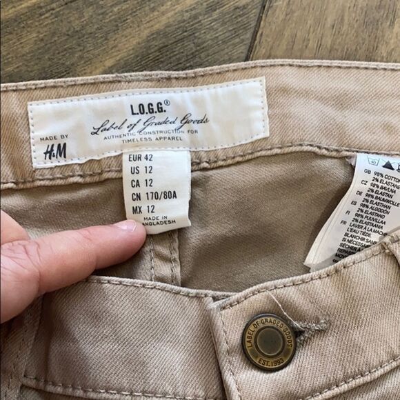 H&M tan skinnies - Picture 4 of 6